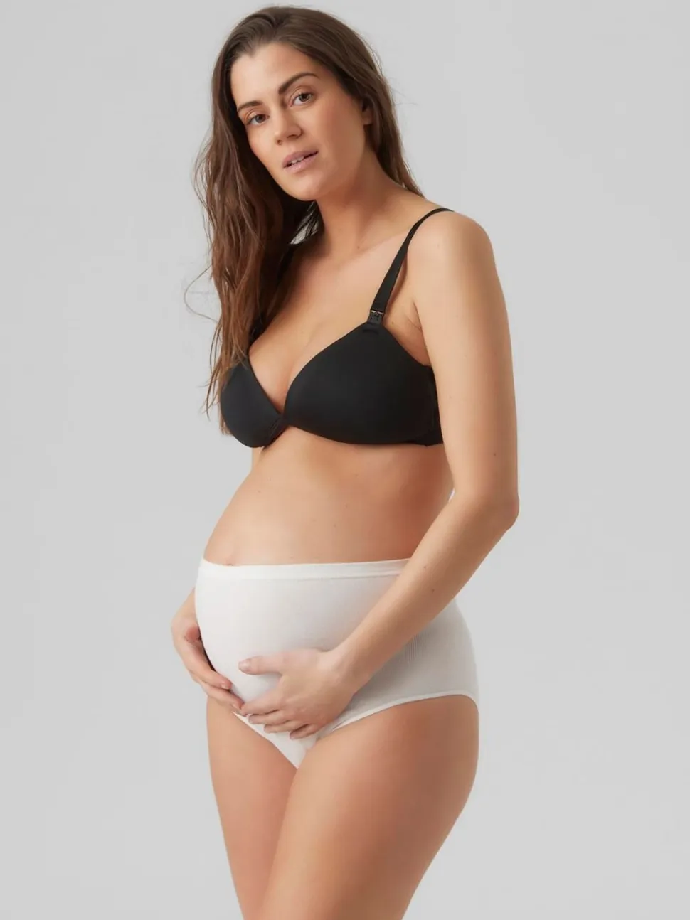 Mamalicious Lot de 2 caleçons de grossesse taille haute