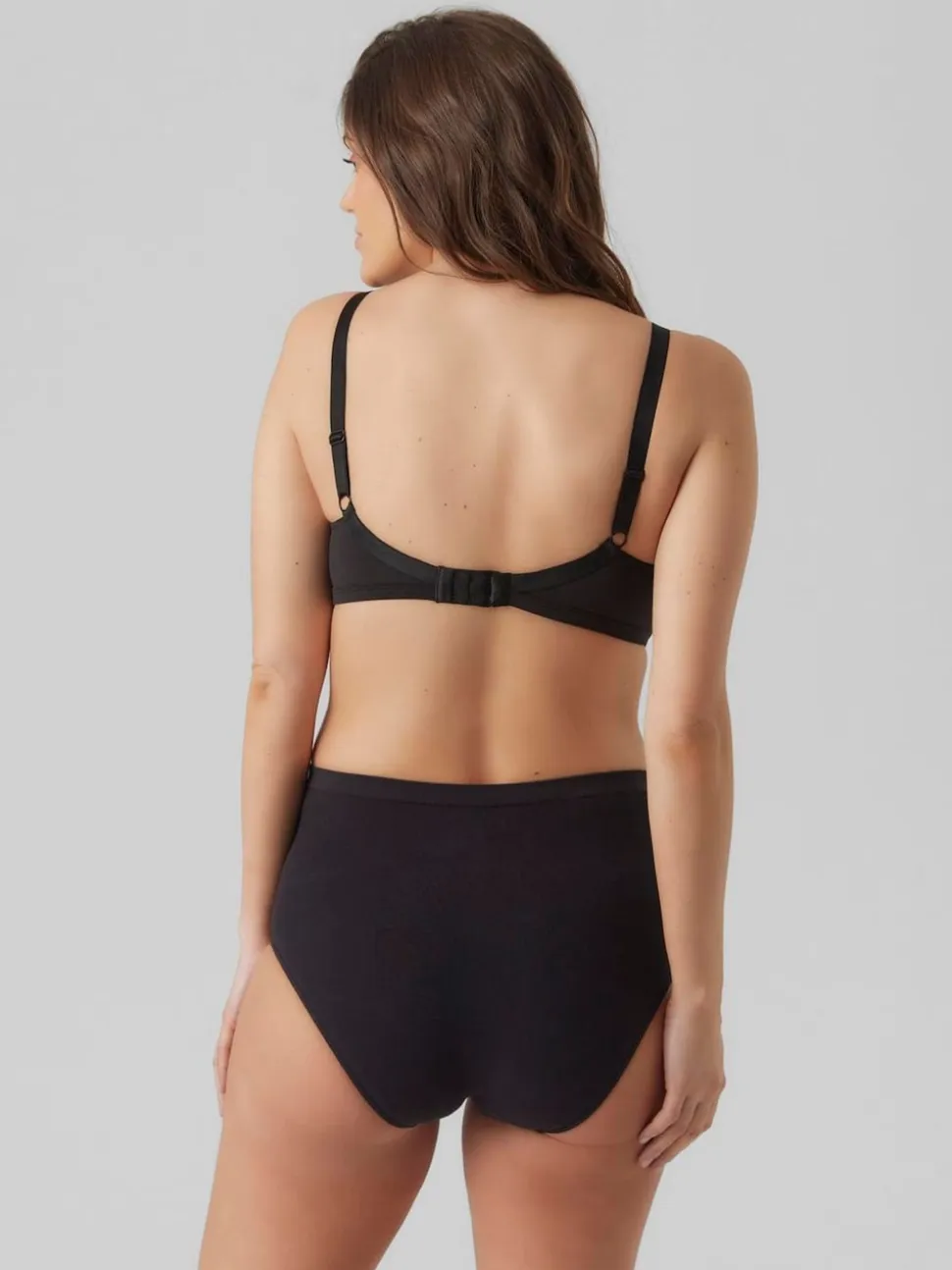 Mamalicious Lot de 2 caleçons de grossesse taille haute