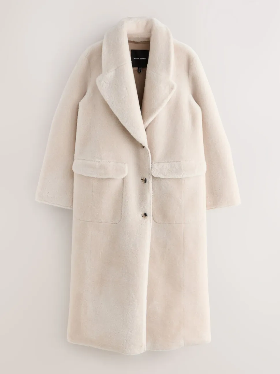 Manteau maxi en faux shearling Nodinary