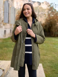 Manteau polyvalent Seraphine Grossesse et bébé avec intérieur matelassé indépendant