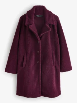 Manteau Yours Curve en fausse fourrure