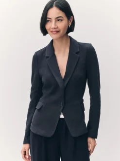 marine - Blazer ajusté Vero Moda