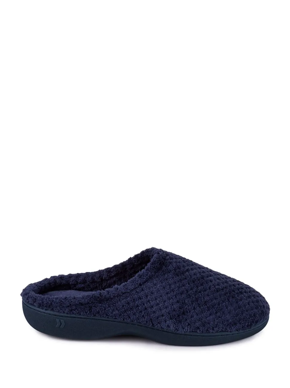 marine - Chaussons mules Totes Isotoner Popcorn Terry
