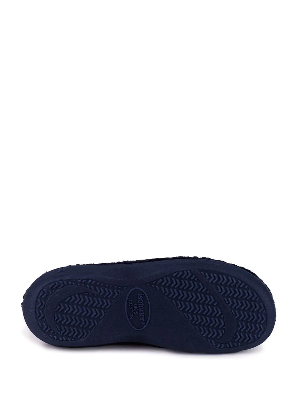 marine - Chaussons mules Totes Isotoner Popcorn Terry