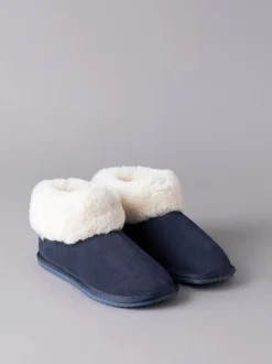 marine - Lakeland Leather Ladies Sheepskin Boots Slippers (Bottes en peau de mouton pour dames)