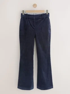 marine - Pantalon bootcut N. Premium en velours côtelé