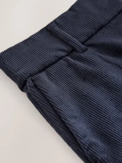 marine - Pantalon bootcut N. Premium en velours côtelé
