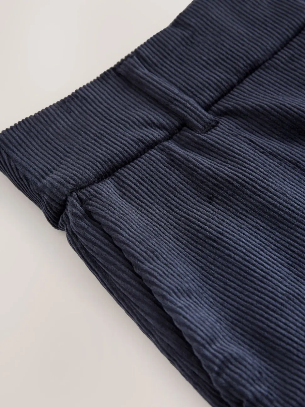 marine - Pantalon bootcut N. Premium en velours côtelé