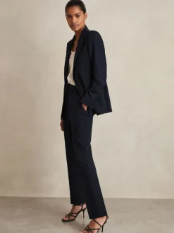 marine - Pantalon de costume Reiss Gabi slim