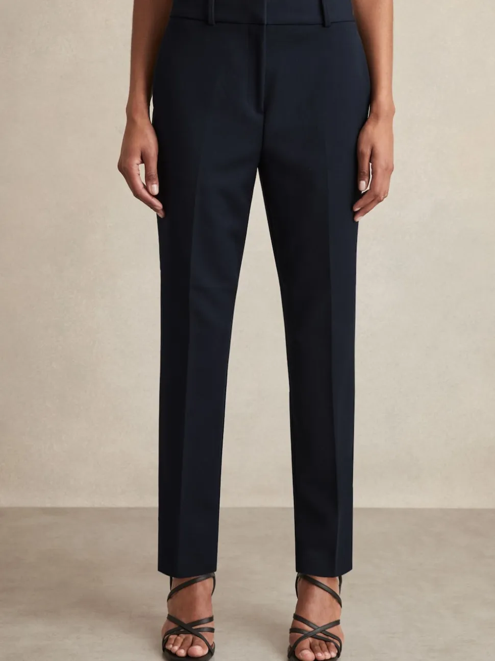 marine - Pantalon de costume Reiss Gabi slim