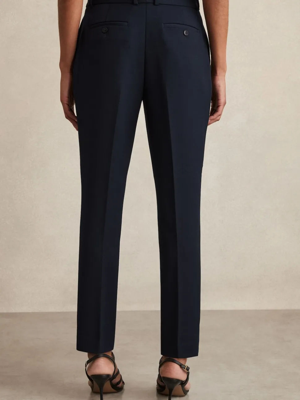 marine - Pantalon de costume Reiss Gabi slim