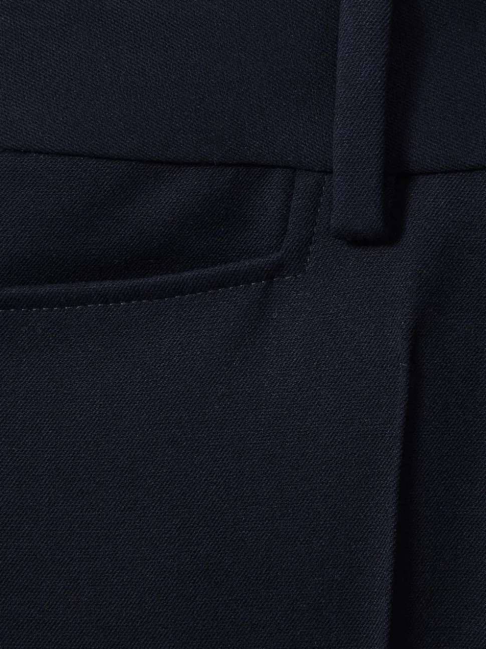 marine - Pantalon de costume Reiss Gabi évasé