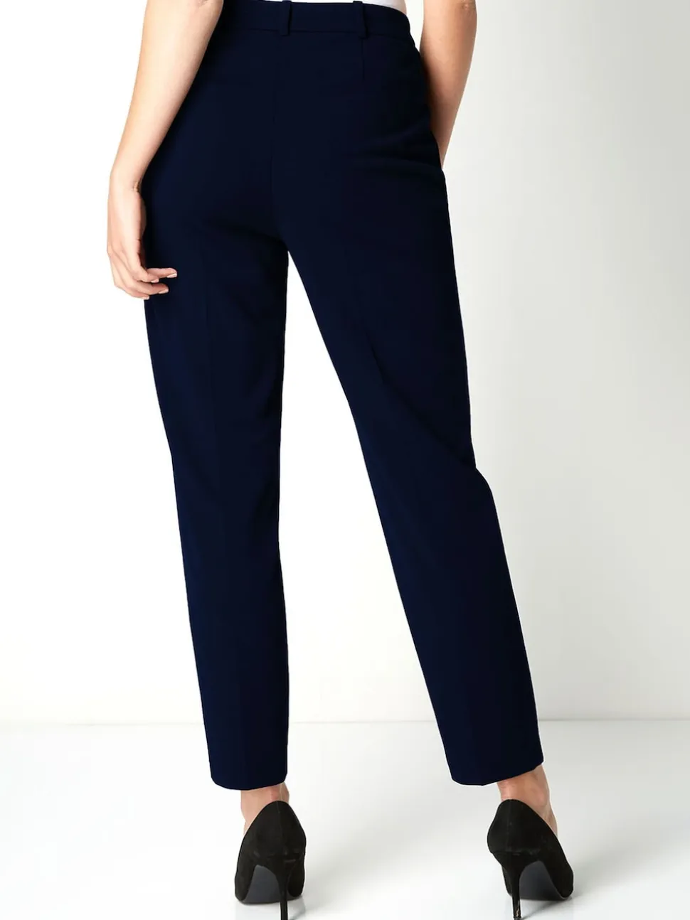marine - Roman Originals Coupe droite Pantalons de travail