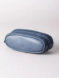 marine - Étui Lakeland en cuir à deux verres