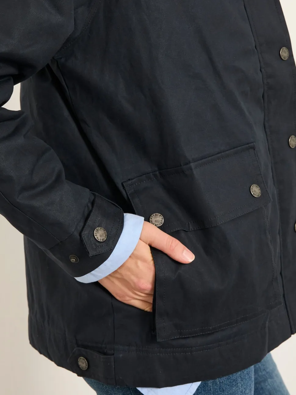 marine - Veste FatFace Heritage