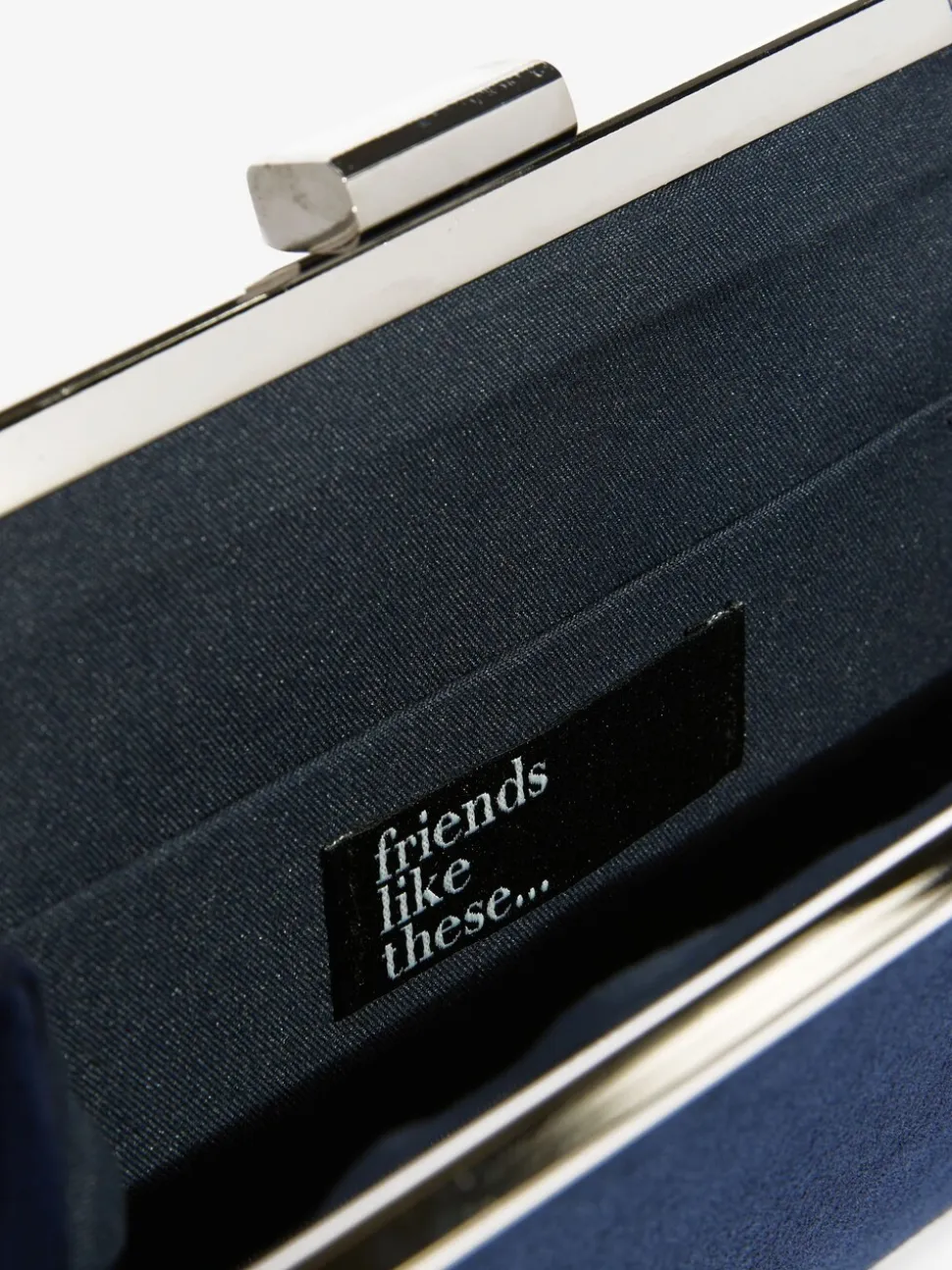 Marine Suedette - Pochette Friends Like These Occasion
