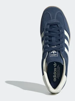 Marine/Blanc - Baskets adidas Originals Gazelle