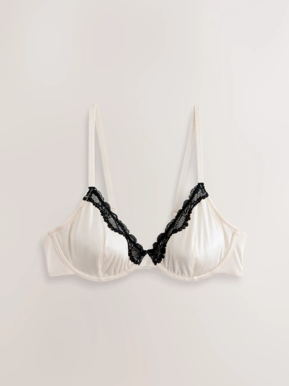 Marine/Crème - Soutien-gorge brillant