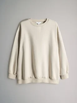 Marl/Cream anthracite - The Set lot de 2 Sweat-shirts longs à Col rond
