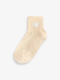 Marron - adidas originals Paquet de mi-chaussettes 3