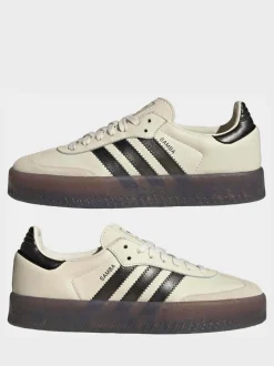 Marron - Baskets Adidas Original Sambae W