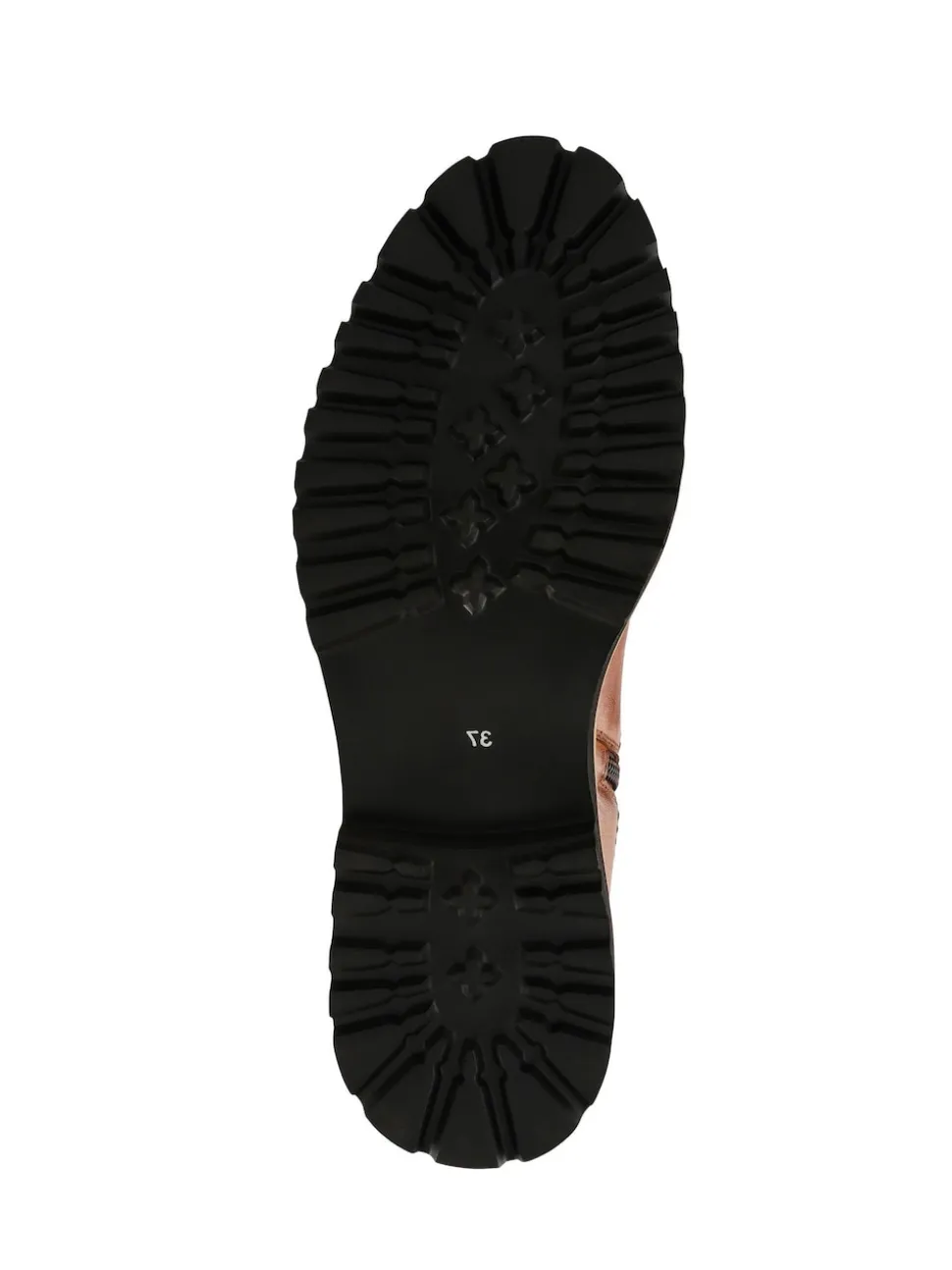 Marron - Bottes longues Pavers en cuir élastiques
