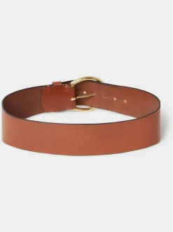 Marron - Ceinture Osprey London The Oversize à boucle en cuir
