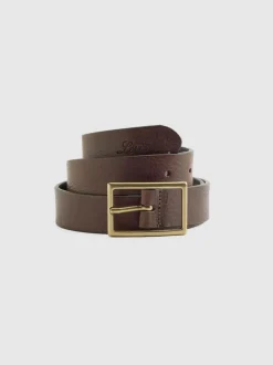 Marron - Ceintures Levi's® à boucle rectangulaire avec Logo