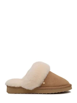 Marron - Chaussons mules Radley Maple Lane en peau de mouton