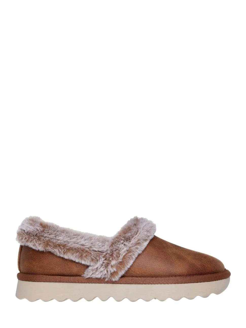 Marron - Chaussons Skechers Cosy Up
