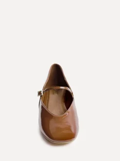 Marron - Chaussures Linzi Hush Mary Jane à bout carré