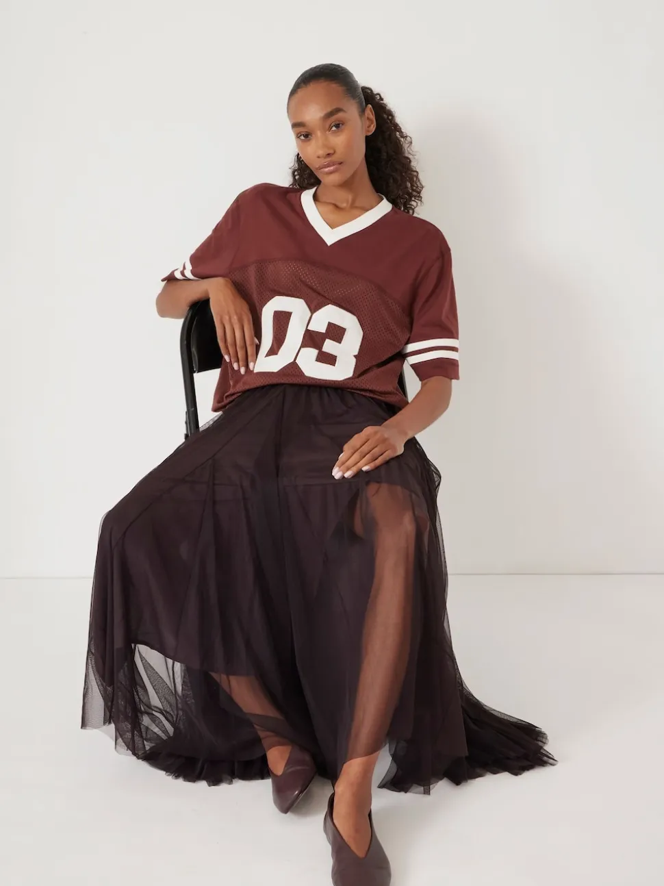 Marron - Hush Millie Godet Jupes