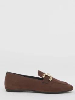 Marron - JD Williams Mocassins classiques avec bordure snaffle