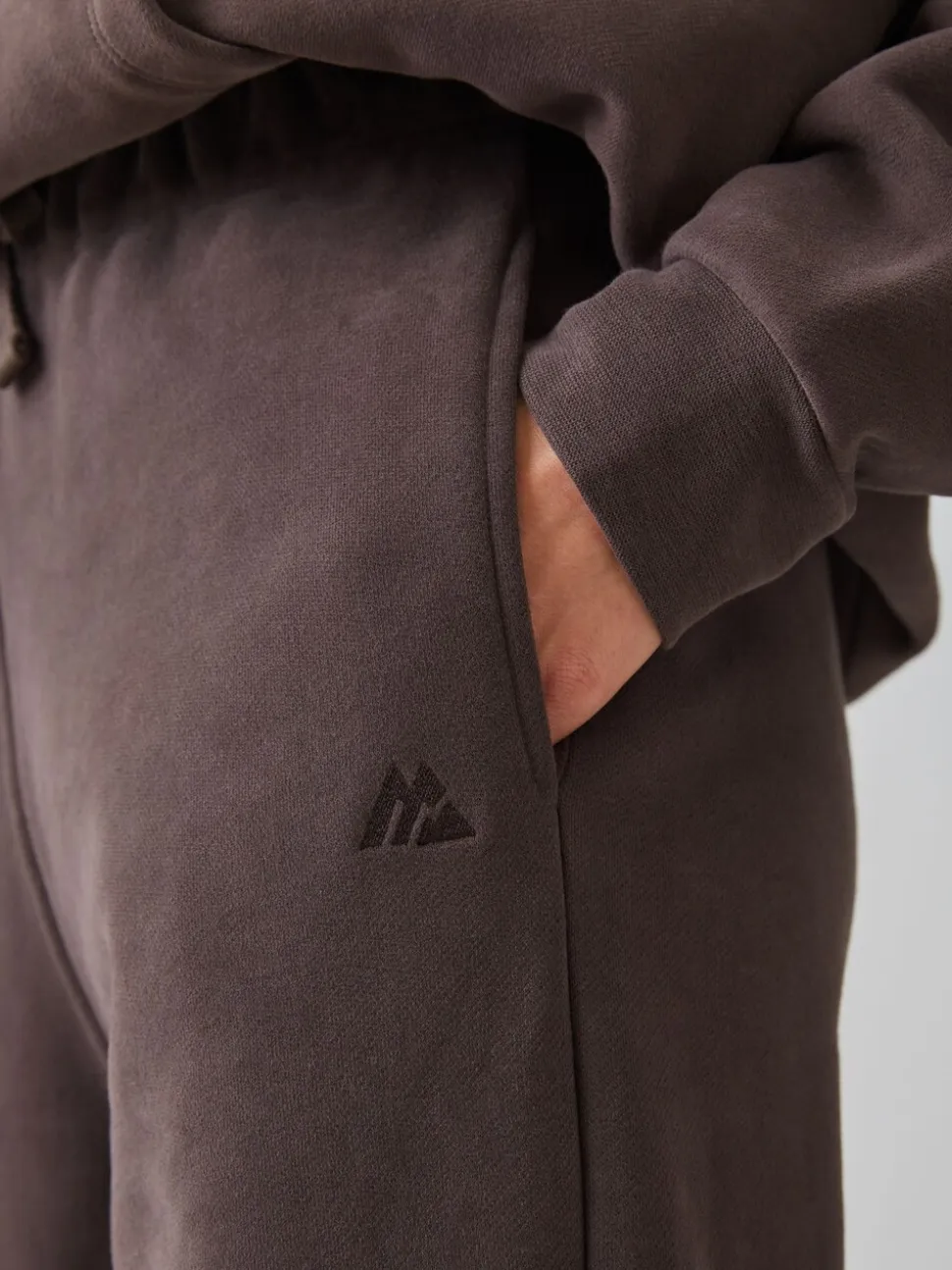 Marron - Jogging Montirex Form en polaire