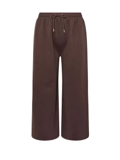 Marron - Jogging Yours Curve jambes larges