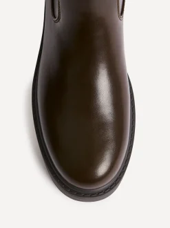 Marron - Linzi Bottes compensées Hyland High Leg