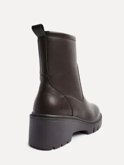Marron - Linzi bottines compensées Limited