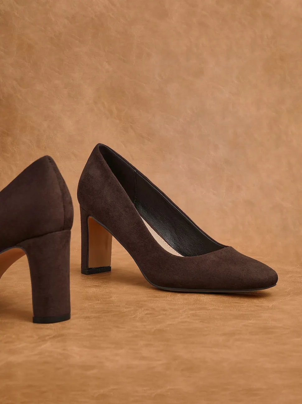 Marron - Linzi Chaussures à talons carrés Agenda