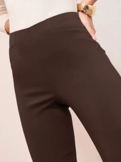 Marron - Pantalon slim Friends Like These Sculpting extensible