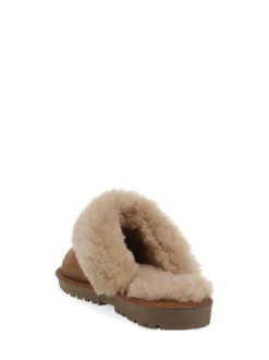 Marron - Pavers Chaussons doublés en peau de mouton