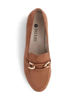 Marron - Pavers Mocassins élégants à enfiler