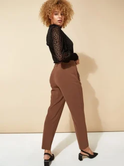 Marron - Roman Originals Coupe droite Pantalons de travail