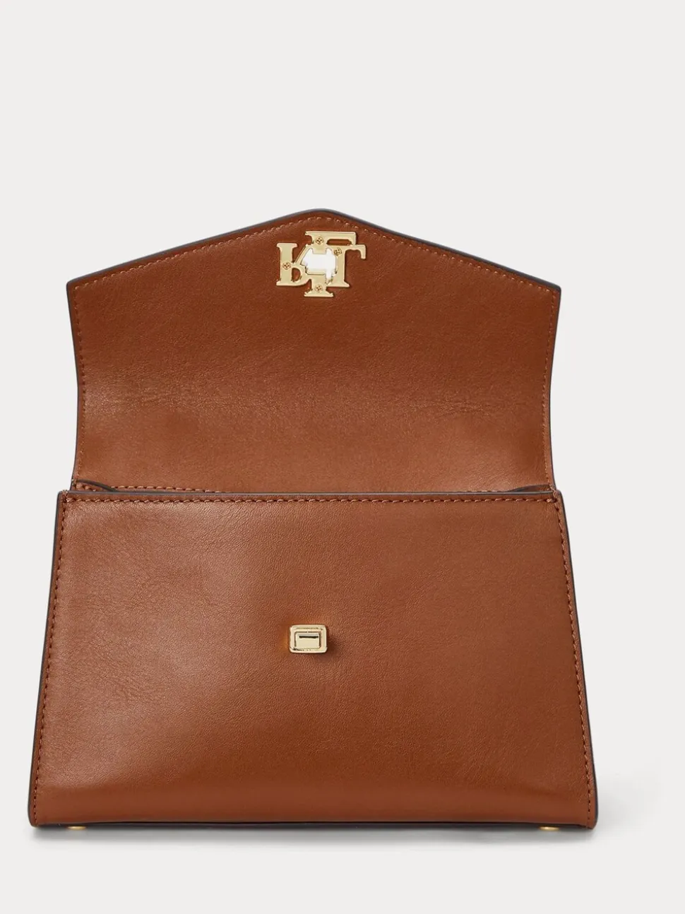 Marron - Sacoche Lauren Ralph Lauren Farrah en cuir à poignée supérieure