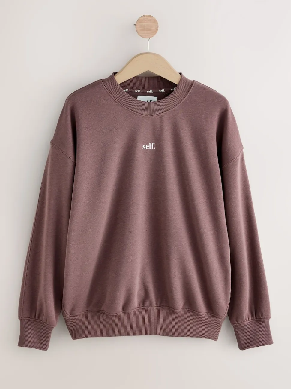 Marron - soi-même. Sweatshirt