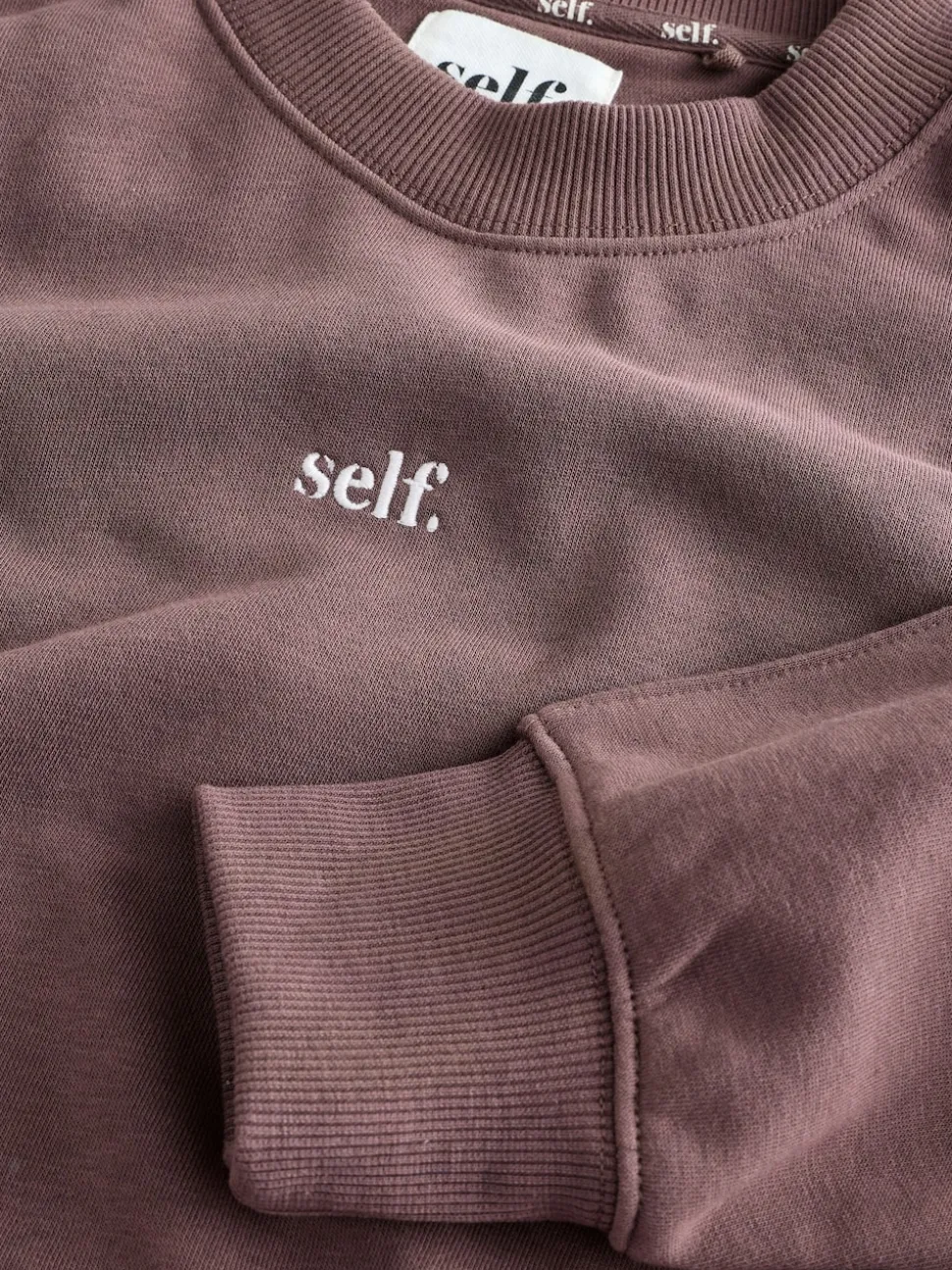 Marron - soi-même. Sweatshirt
