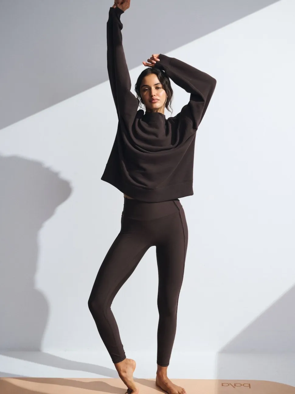 Marron - Sweat-shirt YPB Abercrombie & Fitch