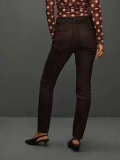 Marron chocolat - Authentic Relaxed Jeans skinny