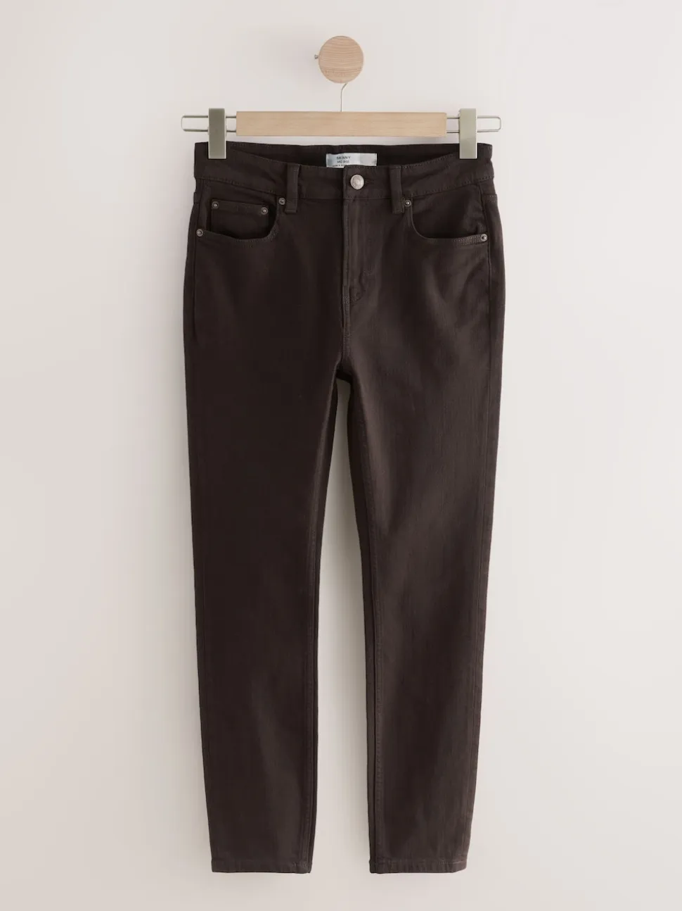 Marron chocolat - Authentic Relaxed Jeans skinny