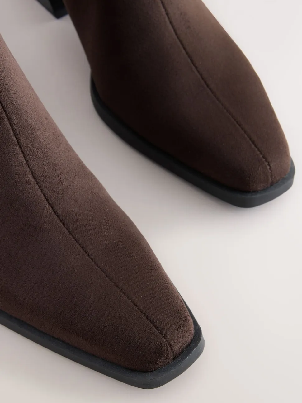 Marron chocolat - Bottes de cow-boy western Chelsea Style