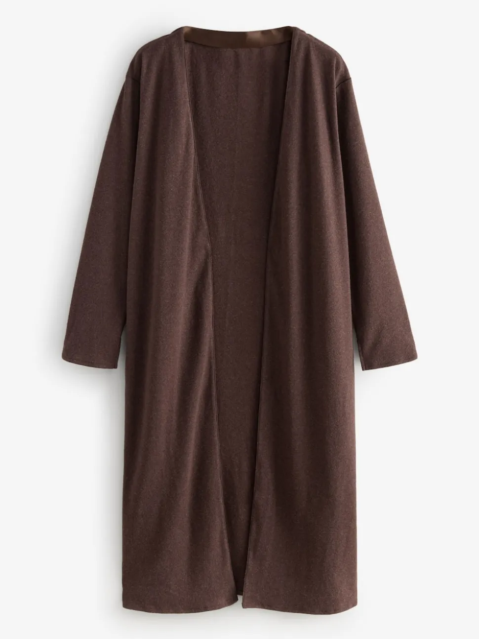 Marron chocolat - Cardigan Laura Ashley Longline Lounge